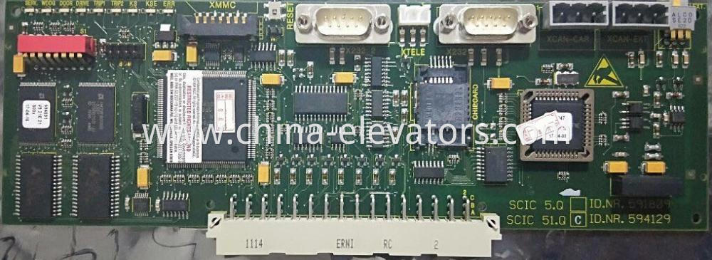 Schindler Elevator SCIC 51.Q Board 594129